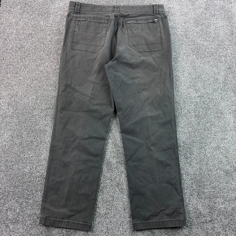 The North Face Pants Mens 38x30 Gray Utility Cotton Blend Outdoor Chino Hiking